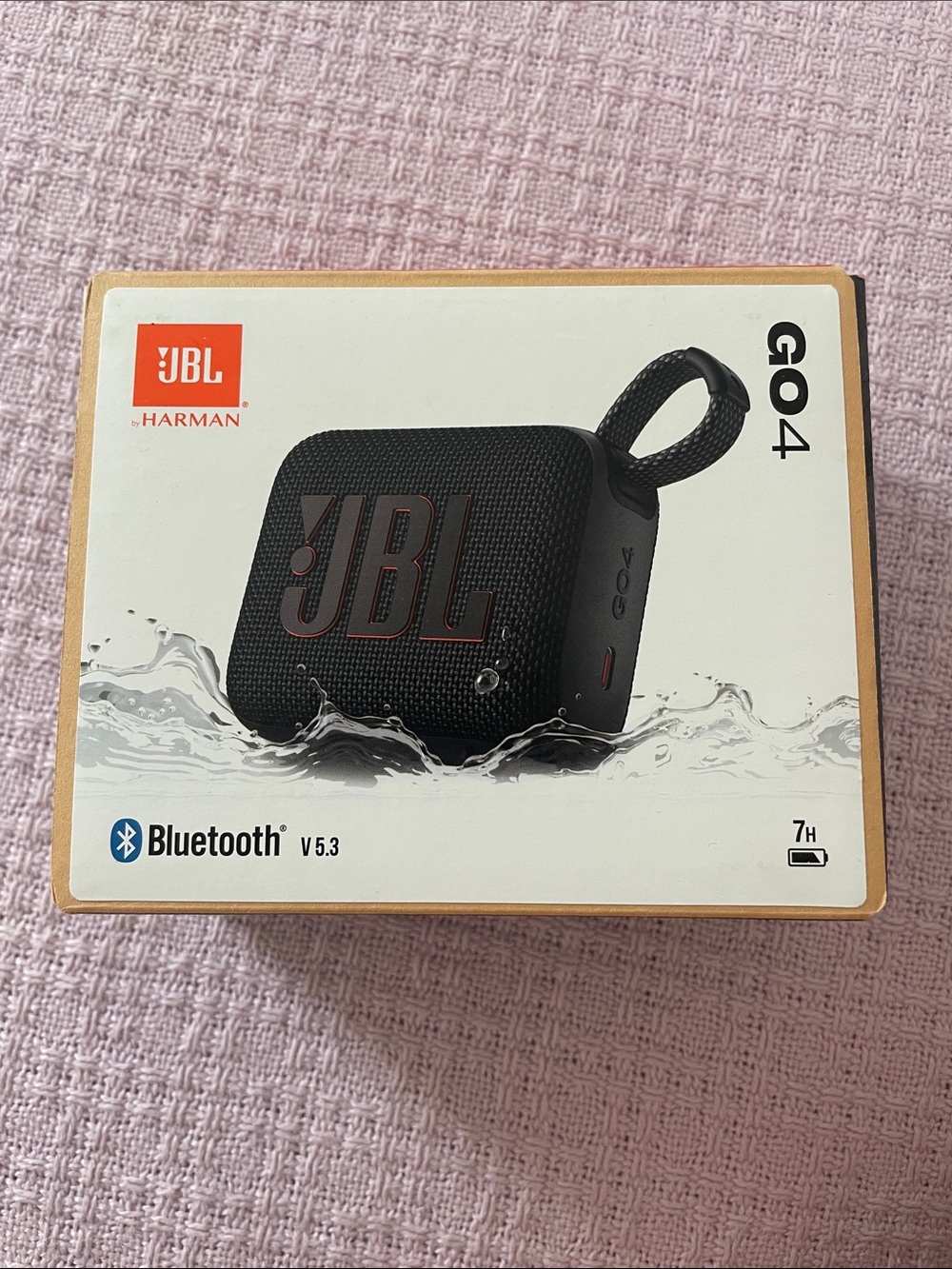 JBL GO 4 Portable Bluetooth Speaker - Black
